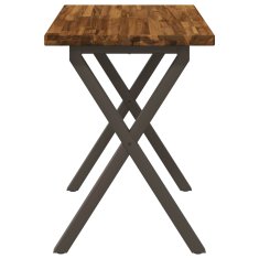 Vidaxl Kvadratna jedilna miza 110 x 55 x 75 cm Masiven les akacije