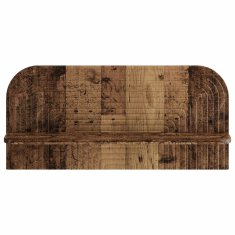 Vidaxl Stenska polica 2 kos Star les 80,5 x 13,5 x 37,5 cm