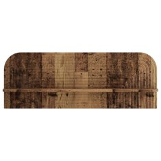Vidaxl Stenska polica 2 kos Star les 102 x 13.5 x 37.5 cm