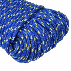 Vidaxl Večnamenska uporabna vrv 5 mm 500 m Modra PP