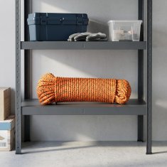 Vidaxl Večnamenska uporabna vrv 5 mm 25 m Oranžna PP