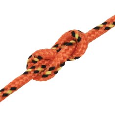 Vidaxl Večnamenska uporabna vrv 5 mm 25 m Oranžna PP
