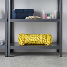 Vidaxl Večnamenska uporabna vrv 5 mm 100 m Rumena PP
