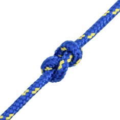 Vidaxl Večnamenska uporabna vrv 8 mm 50 m Modra PP
