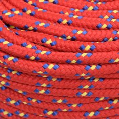 Vidaxl Večnamenska uporabna vrv 8 mm 250 m Rdeča PP