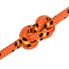 Vidaxl Večnamenska uporabna vrv 8 mm 250 m Oranžna PP