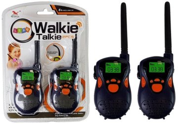 slomart LEAN TOYS Walkie Talkie radijski postaji (granatni, do 100 m)