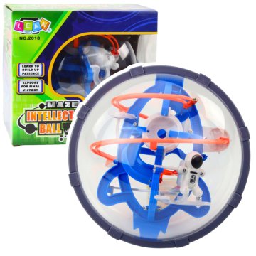 slomart LEAN TOYS 3D Krogla labirint - prostorska uganka