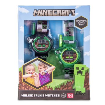 slomart Minecraft ura z Walkie Talkie, svetilko in kompasom