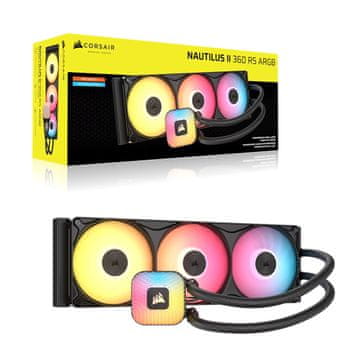 slomart Corsair NAUTILUS II 360 RS ARGB vodno hlajenje
