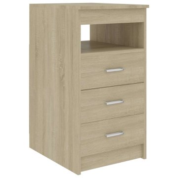 Vidaxl Omarica s predali 40x50x76 cm konstruiran les