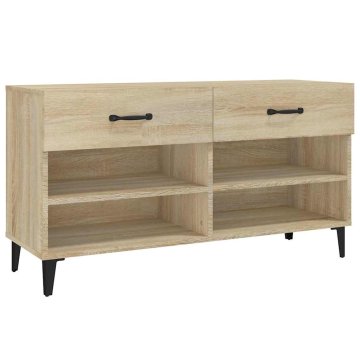 Vidaxl Omarica za čevlje 102x35x55 cm inženirski les