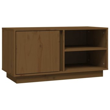 Vidaxl TV omarica 80x35x40,5 cm trdna borovina