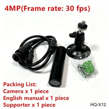KJB Kompaktna zunanja IP kamera z nosilcem, 4 MP, 3.6 mm