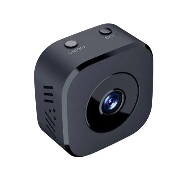 KJB Mini notranja Wi-Fi kamera z nočnim vidom, črna, 1 kos