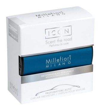 Millefiori Milano Millefiori Icon Mediterranean Bergamot Classic dišava za avto temno modra