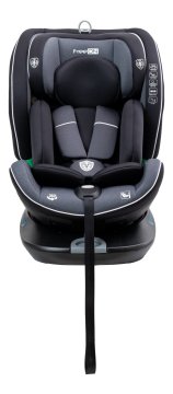 FreeOn Sierra Pro avtosedež za otroke, 40 do 150 cm, 360°, snemljiva prevleka, sivi