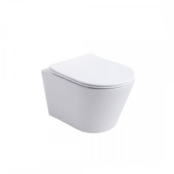Armal Wc školjka viseča STAR VORTEX BELA 52,5 cm z desko soft close