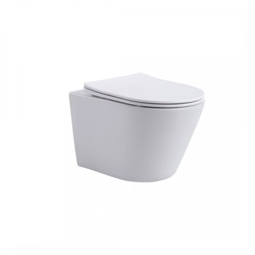 Armal Wc školjka viseča STAR VORTEX BELA 49 cm z desko soft close