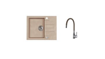 Alveus Komplet Alveus Rock 30 G55 bež + armatura Mintas 55 CHR