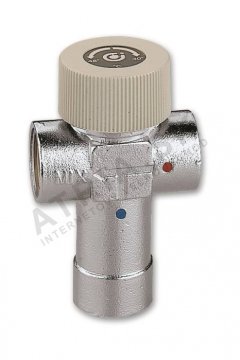 IVAR Termostatski mešalni ventil za toplo vodo - 1"F; Kv 2,75; + 30° C do + 48° C