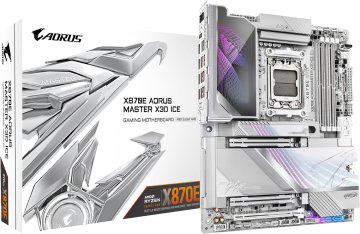 Gigabyte GIGABYTE X870E AORUS Master X3D Ice matična plošča