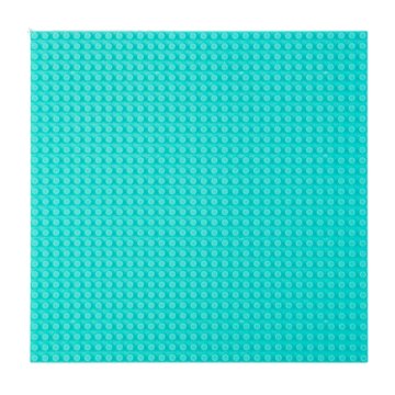 slomart LEAN TOYS Svetlo modra podlaga za gradbene kocke (40x40 cm)