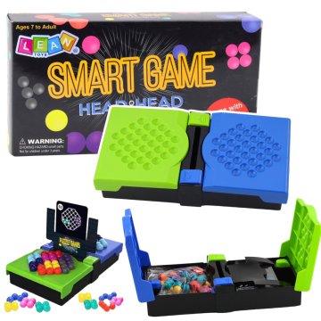 slomart LEAN TOYS Logična igra 'Kulice' - Odvzemaj vzorce s kart