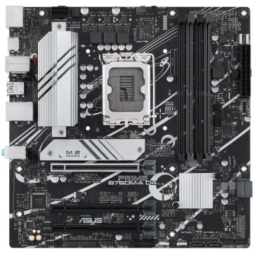 ASUS PRIME B760M-A D4-CSM LGA1700 mATX osnovna plošča - Intel B760, 4xDDR4, 2xM.2, 4xSATA, 2.5Gb LAN, 1xDP, 2xHDMI, Aura Sync