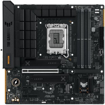 ASUS TUF GAMING B760M-PLUS WIFI II LGA1700 mATX osnovna plošča - Intel B760, 4xDDR5, 3xM.2, 4xSATA, 2.5Gb LAN, WiFi 6E, BT, 1xDP, 1xHDMI, Aura Sync