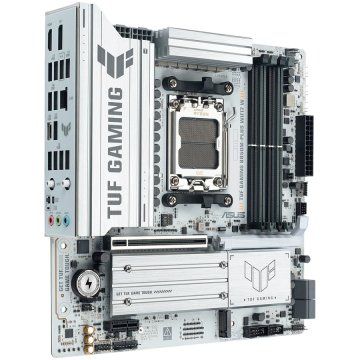 ASUS TUF GAMING B850M-PLUS WIFI7 W AM5 mATX osnovna plošča - AMD B850, 4xDDR5, 3xM.2, 4xSATA, 2.5Gb LAN, WiFi 7, BT, 1xDP, 1xHDMI