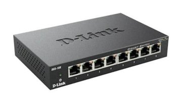 D-Link Mrežno stikalo DGS-108/E