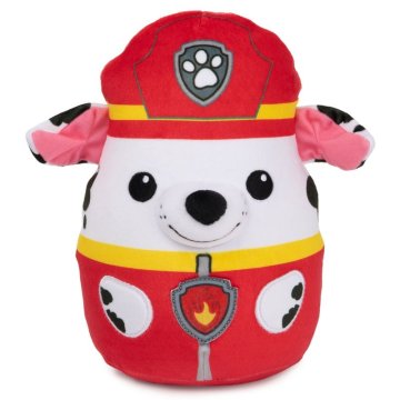 Paw Patrol Tačke na patrulji trendy plišasta igrača/vzglavnik Marshall 30 cm