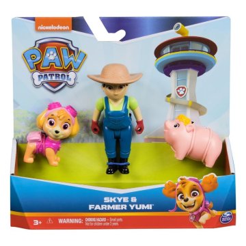Paw Patrol Tačke na patrulji Kmetica Yumi s figurko Skye