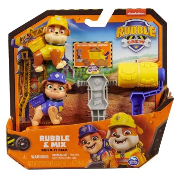 Rubble & Crew Rubble in ekipa Rubble a Mix figurke z dodatki