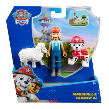 Paw Patrol Figura Tačke na patrulji Marshall in Farmer Al