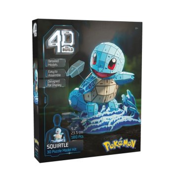 4D Build Puzzle Pokémon Squirtle 3D