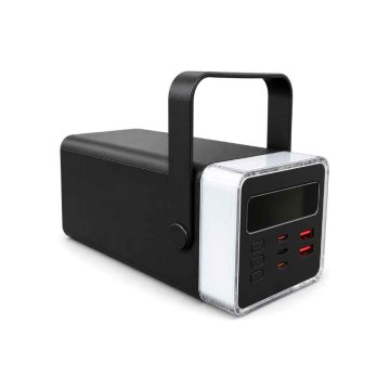 BOT Powerbanka HP3 100000 mAh s hitrim polnjenjem PD 100 W in svetilko, črna