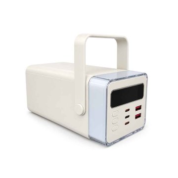 BOT Powerbanka HP3 100000 mAh s hitrim polnjenjem PD 100 W in svetilko, bela