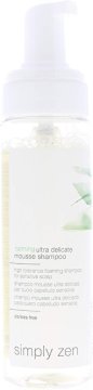 Simply Zen Peneči se šampon za občutljivo lasišče Calming (Ultra Delicate Mousse Shampoo) 200 ml