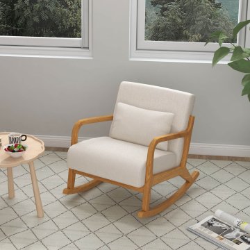 SONNENH Gugalni stol, les, 64.5 × 92 × 81.5 cm, za kotiček za počitek