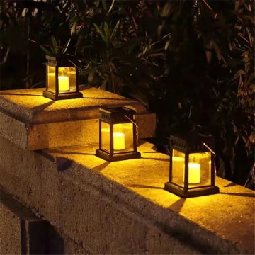 KJB Solarna dekorativna LED lanterna, LED sveča