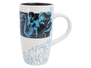 Stor Keramična skodelica za latte KPop Demon Hunters Saja Boys – 695 ml v darilni škatlici, 80673
