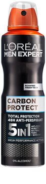 Antiperspirant v spreju za moške Expert Carbon Protect (48-urni antiperspirant) 250 ml