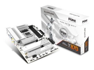 slomart Sapphire PURE X870A WIFI7 matična plošča AM5, 4x DDR5, mATX
