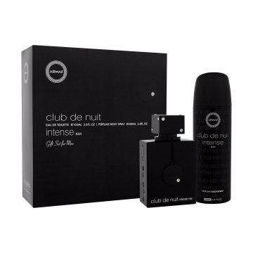 Armaf Club de Nuit Intense Man darilni set toaletna voda 105 ml + sprej za telo 200 ml za moške