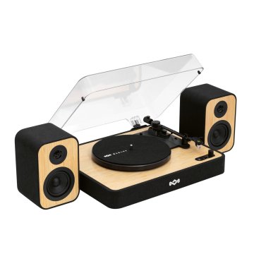 MARLEY HOUSE OF MARLEY REVOLUTION BT gramofon z zvočniki - črne barve