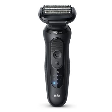 Braun Series 5 Sport električni brivnik, do 50 min delovanja, 100% vodoodporen, črni