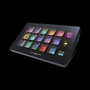 White Shark QILAUT stream dock USB-C kontroler z 15 tipkami in 50 milijonov klikov