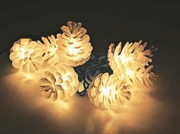 Multistore.si Novoletne LED lučke, 40 LED, toplo bele, 5,8 m, zelena žica